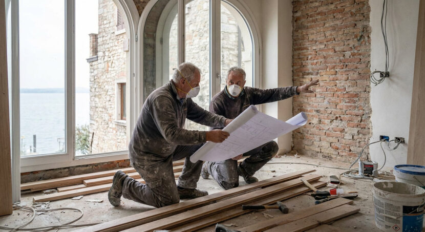 Ristrutturazione interni appartamenti Lazise su misura